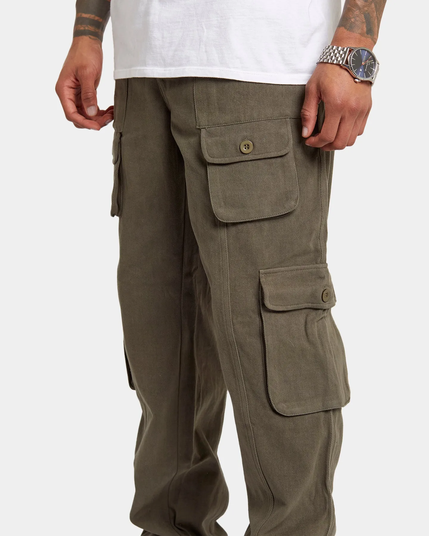 XXIII Nathan Cargo Pant Khaki